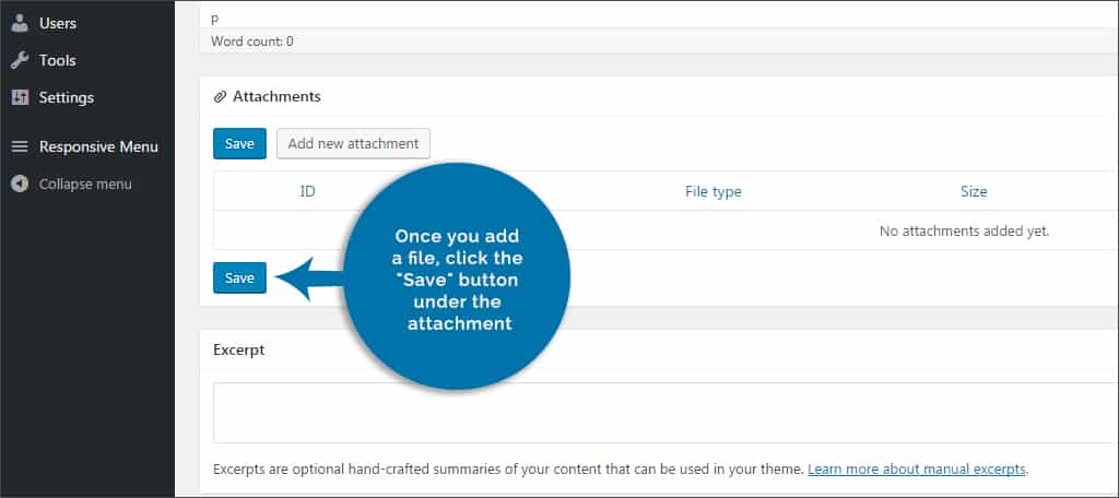 save file type attachment