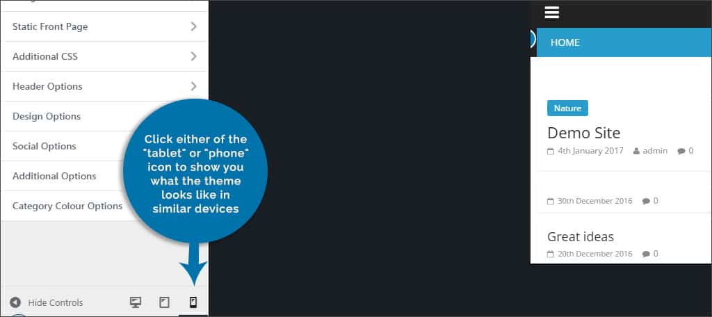 choose tablet or phone