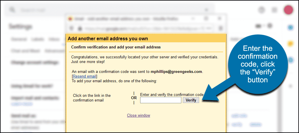 What Is The Code That Appears When You Enter Your Email Address