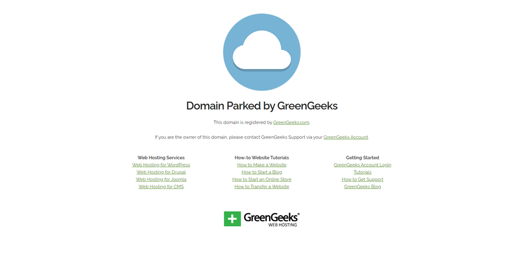Domain Parked By GreenGeeks