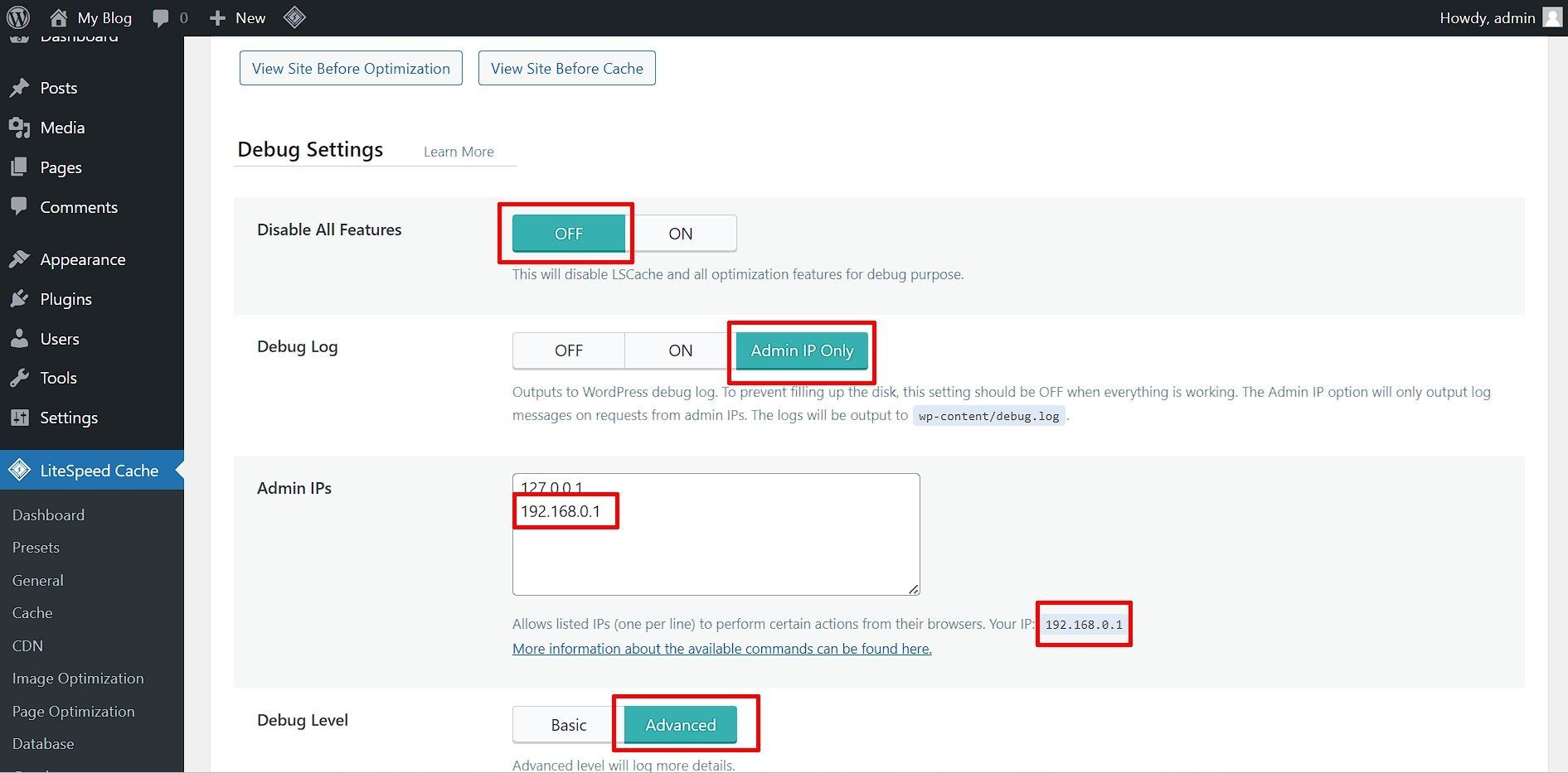 Object Cache Testing