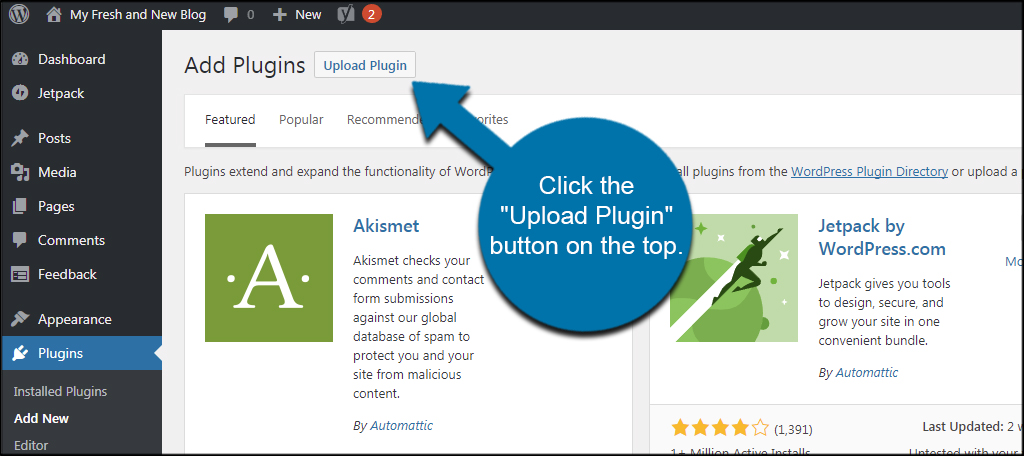 Upload Plugin