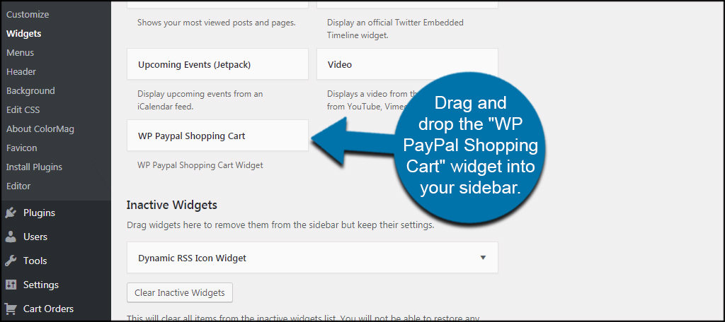 PayPal Widget
