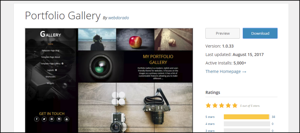 Sauron WordPress theme download by web-dorado.com