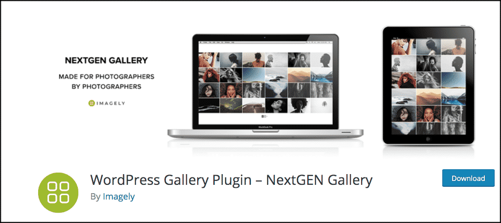 NextGEN wordpress image gallery plugin