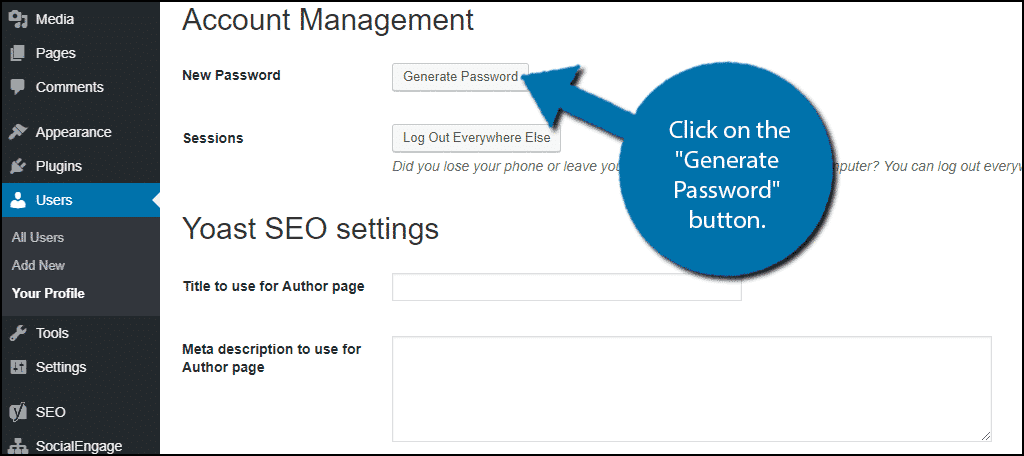 Generate Password