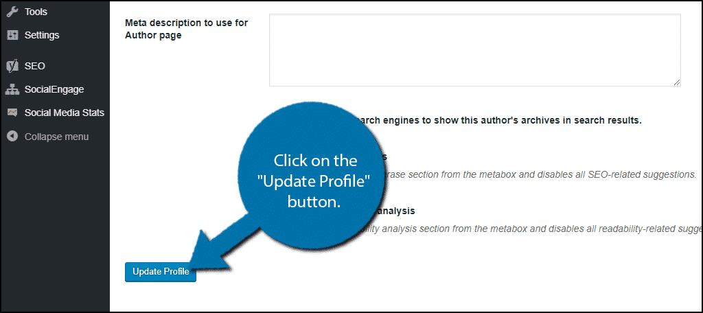 Update Profile