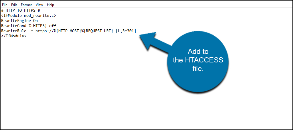 Add to HTaccess