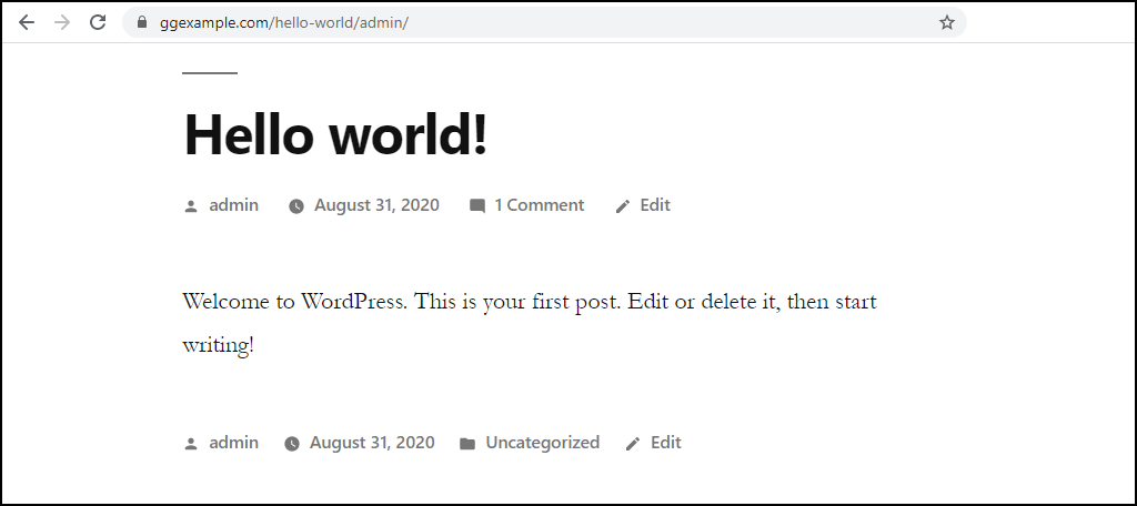 WordPress permalinks author name in permalink