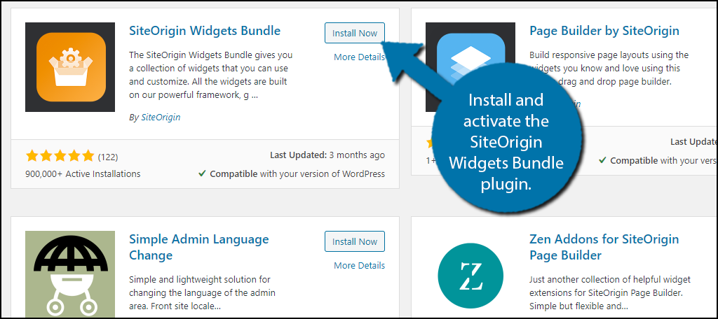 Widgets Bundle