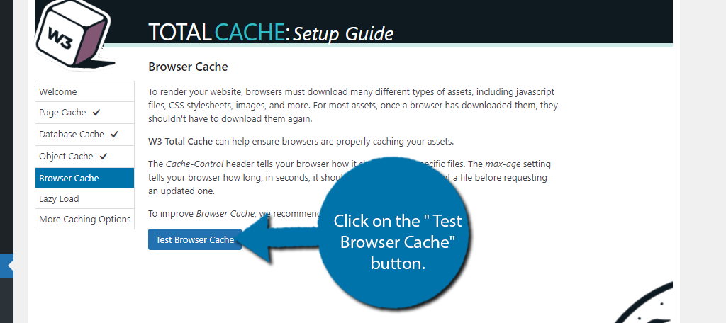 Test Browser Cache