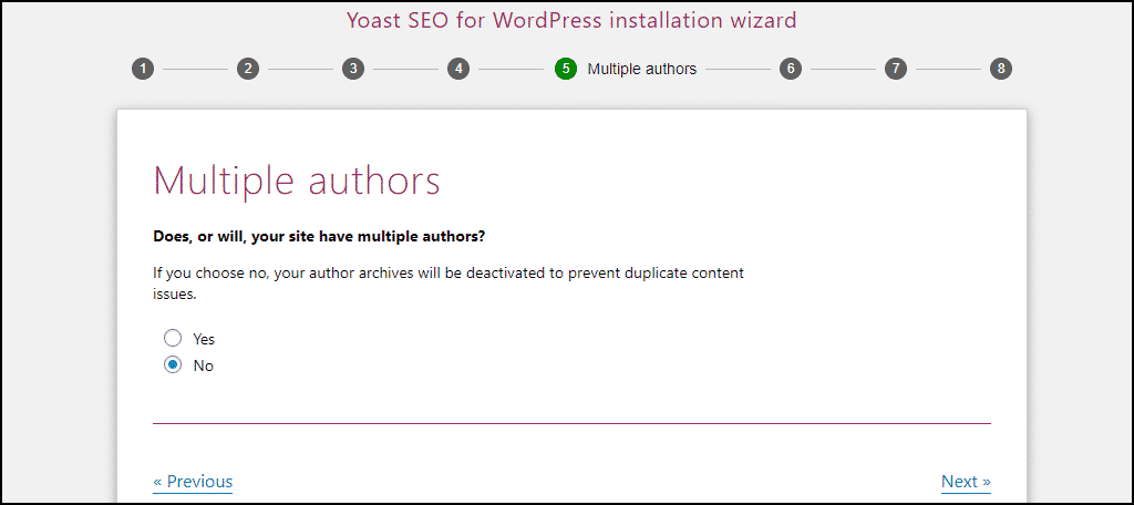 Configuración de varios autores de Yoast SEO
