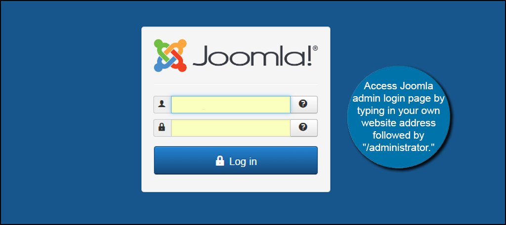 Joomla Admin Login