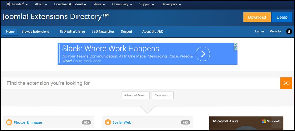 Joomla Extension Directory