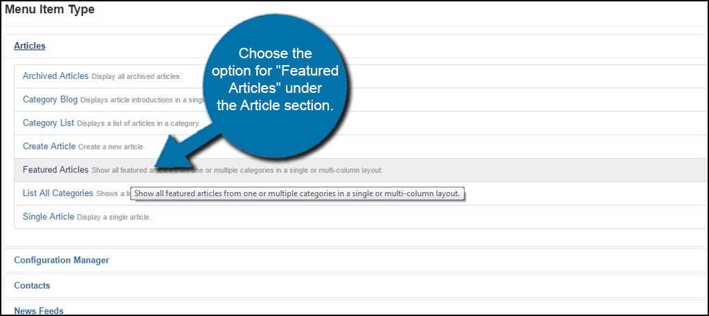 Joomla Feature Articles