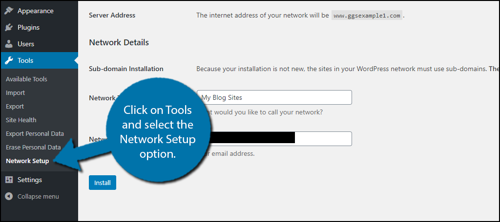 Network Setup