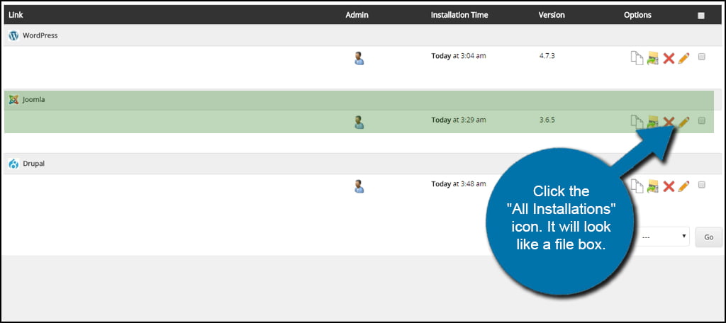 Softaculous Joomla Details