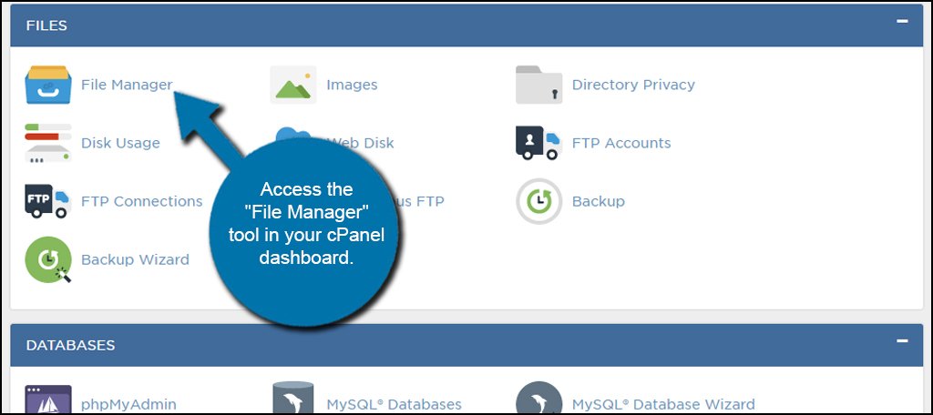 cPanel File Manager