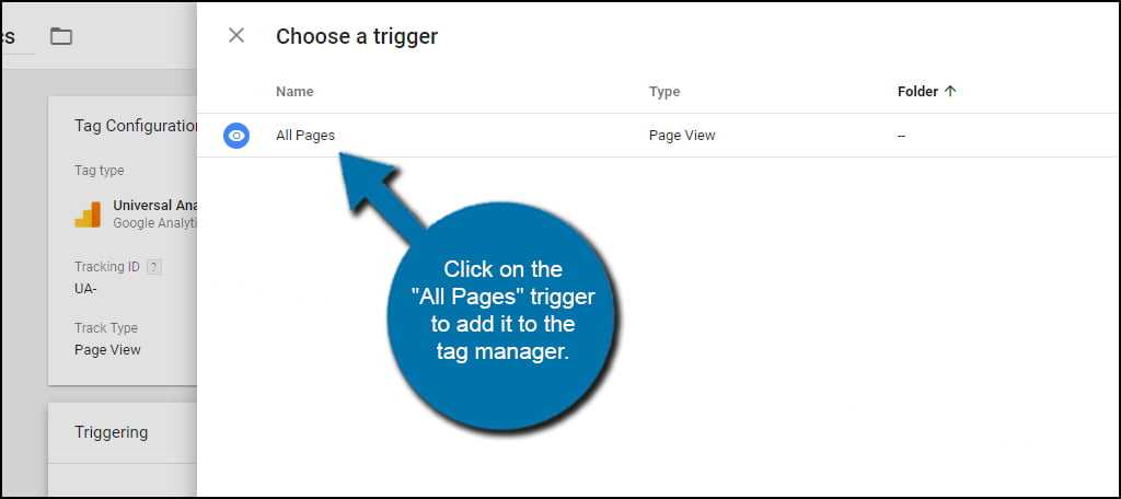 All Pages Tag Manager