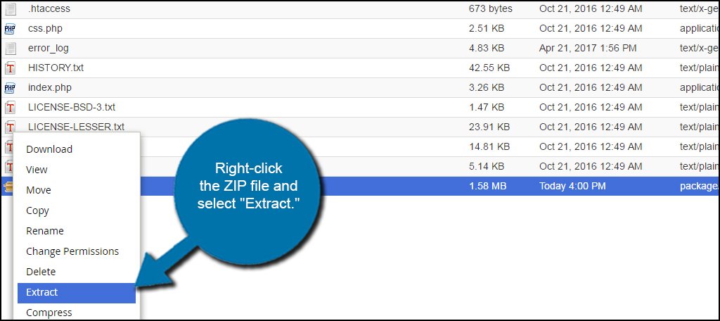 Extract ZIP