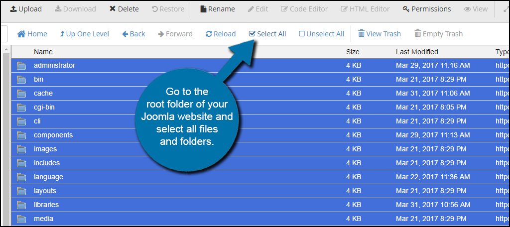 Select All Files And Folders