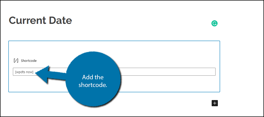 Shortcode