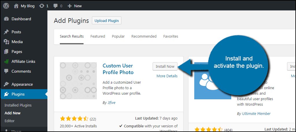 WordPress Install Plugin