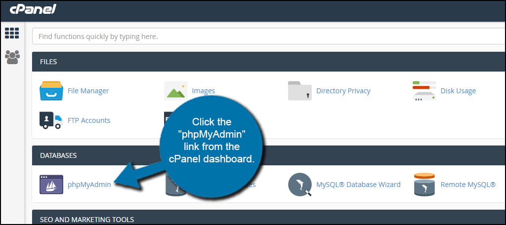 phpMyAdmin