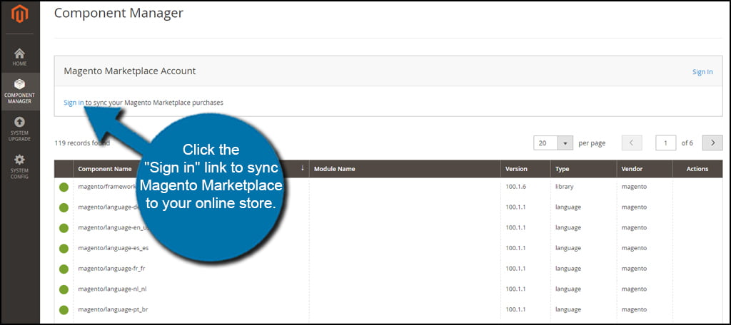 Component Sync