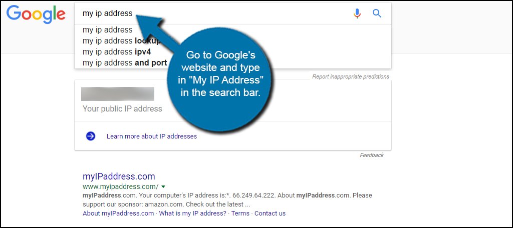 Google My IP