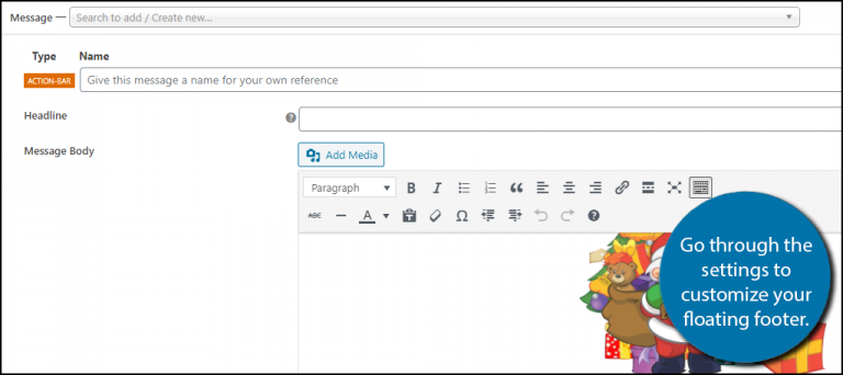 How to Add a Floating Footer Bar in WordPress - GreenGeeks