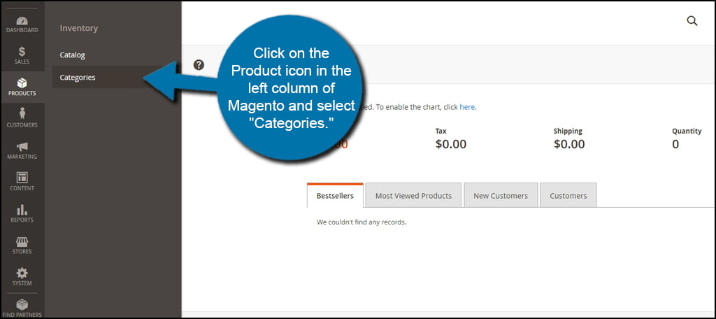 Magento Category Select