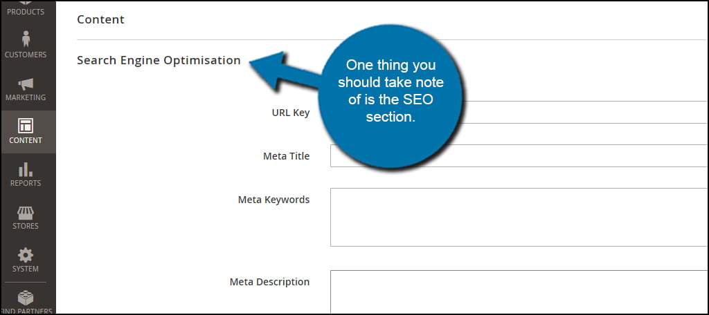 Magento Home Page SEO