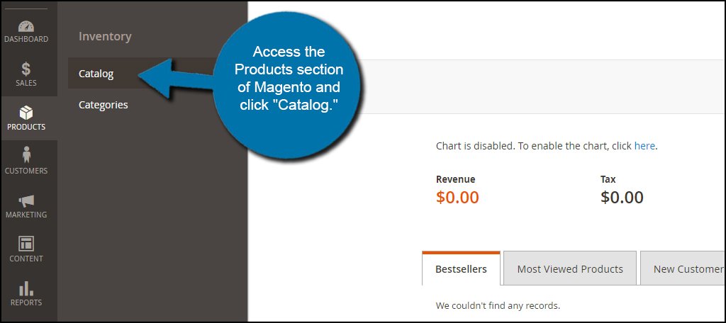 Magento Product Catalog