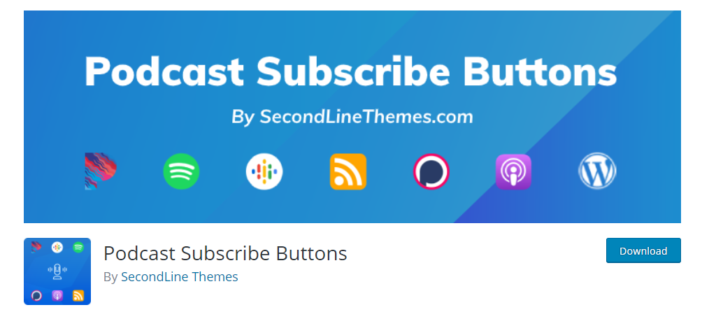 Podcast Subscribe Buttons