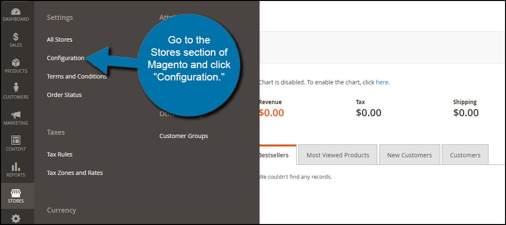 Store Configuration