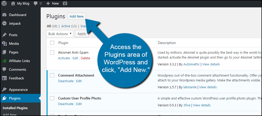 Add New Plugin