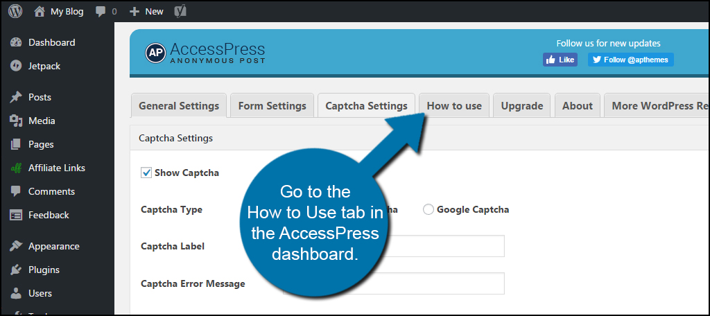 How To Use Tab
