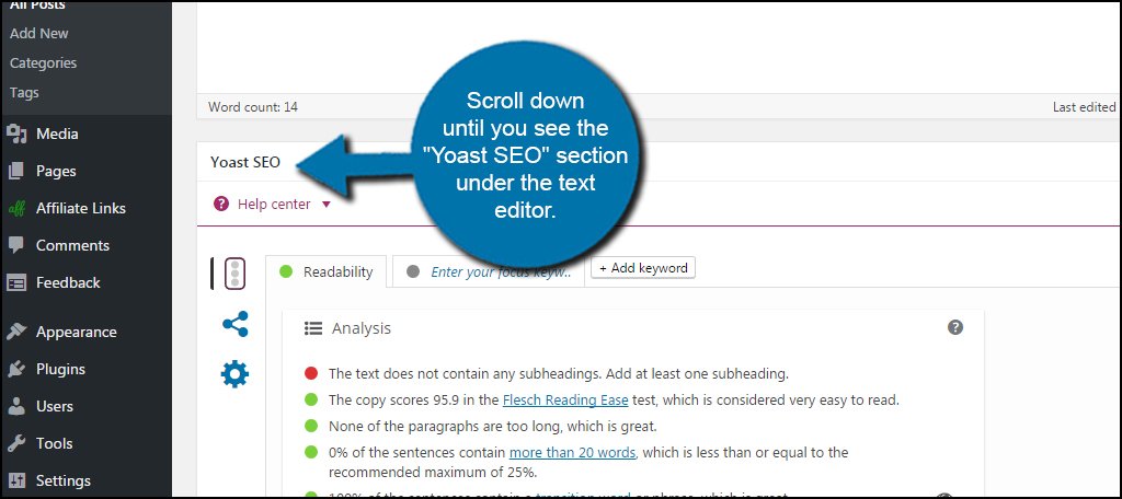 Yoast Control Panel