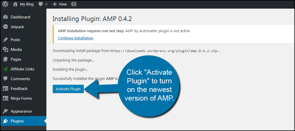 Activate Plugin