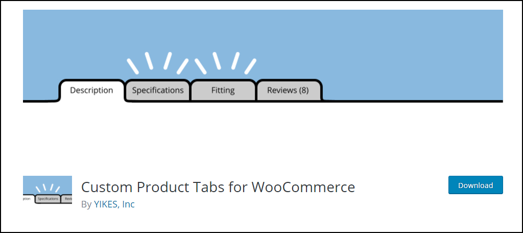 Custom Product Tabs