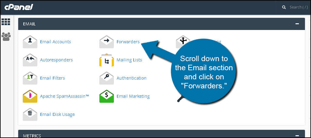 Email Forwarders