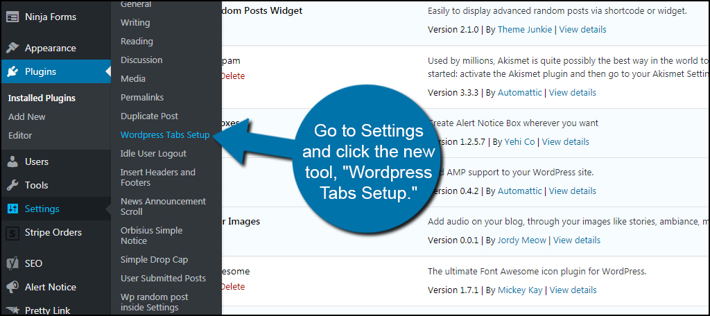 How to Add Tabs to WordPress Post and Pages - GreenGeeks