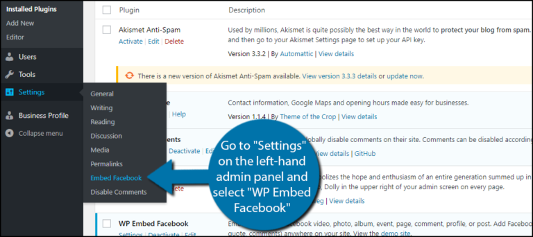 How to Set WordPress to Display Facebook Events - GreenGeeks