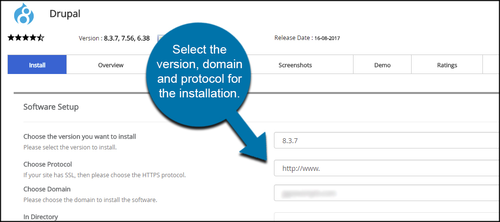 Select Domain