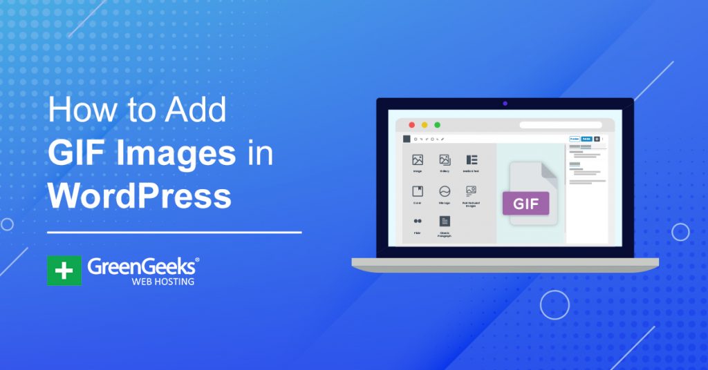 Add a GIF to WordPress