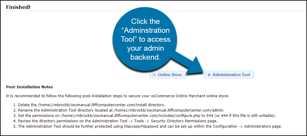 Admin Backend