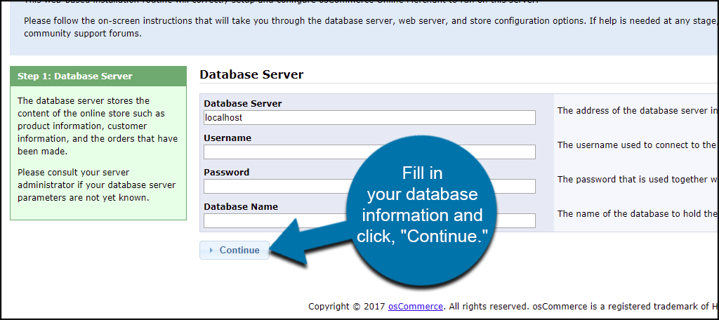 Database Info