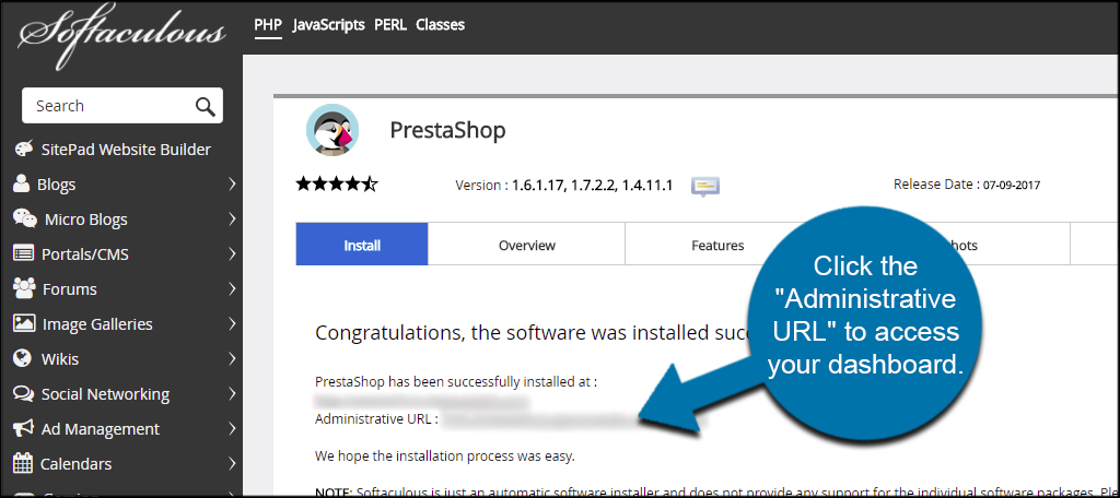 PrestaShop Admin