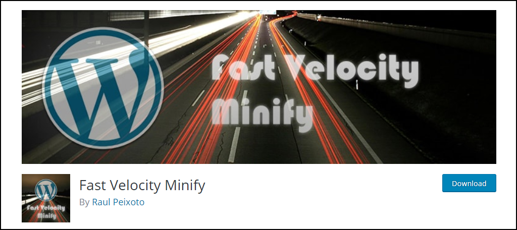 Fast Velocity Minify